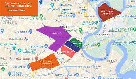 A Guide to Ho Chi Minh City Districts: The Best Area to Stay in HCMC.
